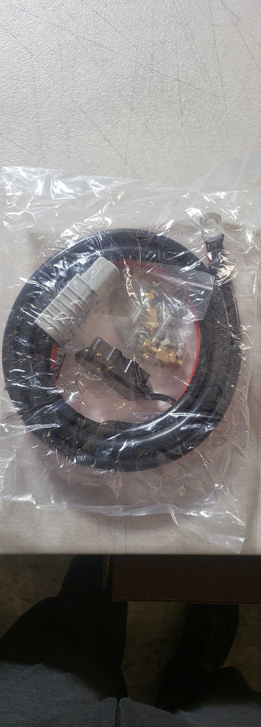 Krieger 1 Gauge 5 foot Vehicle Install Section with Anderson Connector and Hardware - KRB5FT
